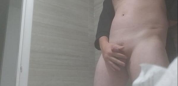  Humiliation on webcam, bi submissive peeing